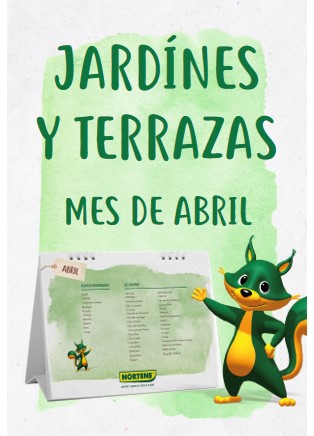 ¿QUÉ HACER EN NUESTROS JARDINES Y TERRAZAS EN ABRIL?